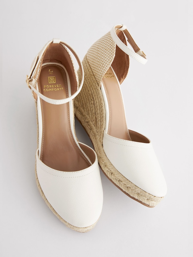 Blanc - Semelles hautes à bout fermé Forever Comfort® - Image 5 of 6