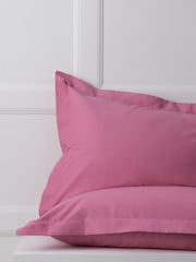Set of 2 Pink Bright Cotton Rich Pillowcases - Image 2 of 2