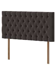 Silentnight Ebony Black Florence Woven Headboard - Image 2 of 3