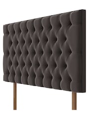 Silentnight Ebony Black Florence Woven Headboard - Image 3 of 3