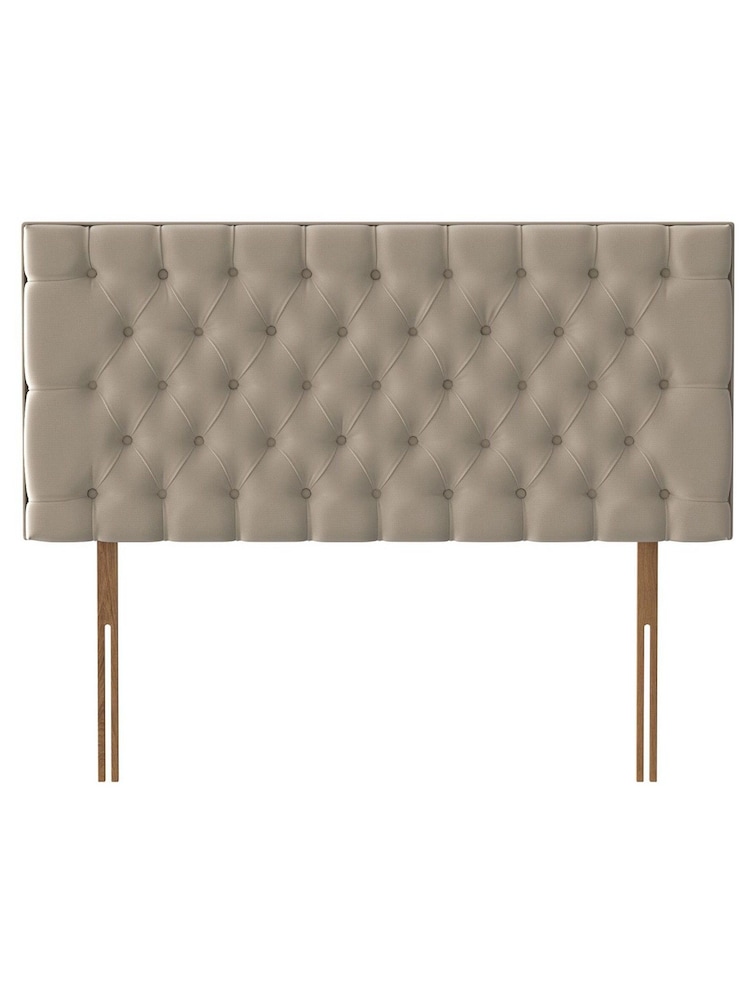 Silentnight Sandstone Natural Florence Woven Headboard - Image 1 of 3