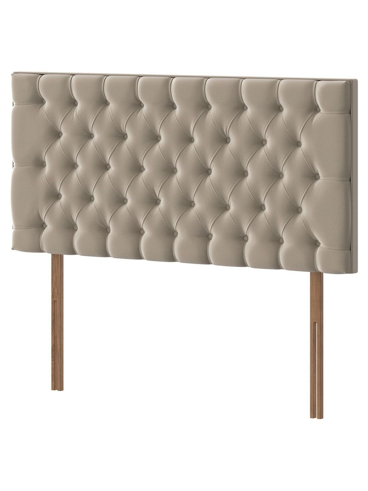 Silentnight Sandstone Natural Florence Woven Headboard - Image 2 of 3