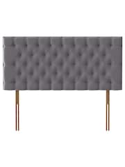 Silentnight Slate Grey Florence Woven Headboard - Image 1 of 3