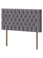 Silentnight Slate Grey Florence Woven Headboard - Image 2 of 3