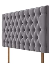 Silentnight Slate Grey Florence Woven Headboard - Image 3 of 3