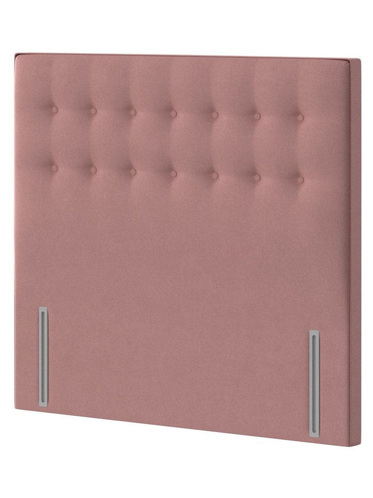 Silentnight Pink Goya Luxury Velvet Headboard - Image 2 of 3