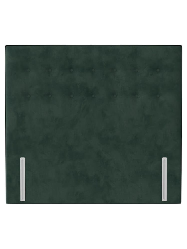 Silentnight Rainforest Green Goya Luxury Velvet Headboard - Image 1 of 3