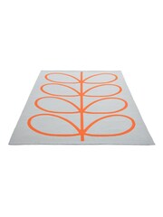 Orla Kiely Orange Giant Linear Stem Rug - Image 2 of 4