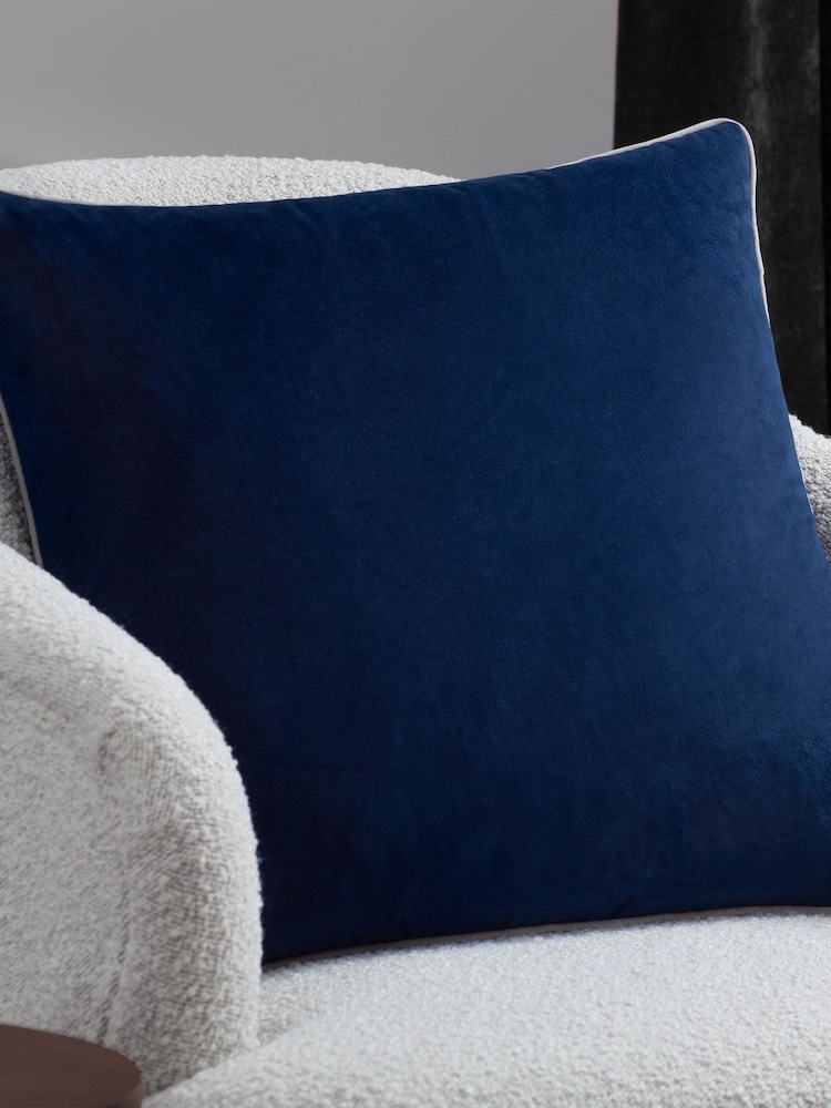 Riva Paoletti 55 x 55cm Autumn Meridian Velvet Cushion - Imagen 1 de 4 Riva Paoletti 55 x 55cm Autumn Meridian Velvet Cushion - Imagen 1 de 4