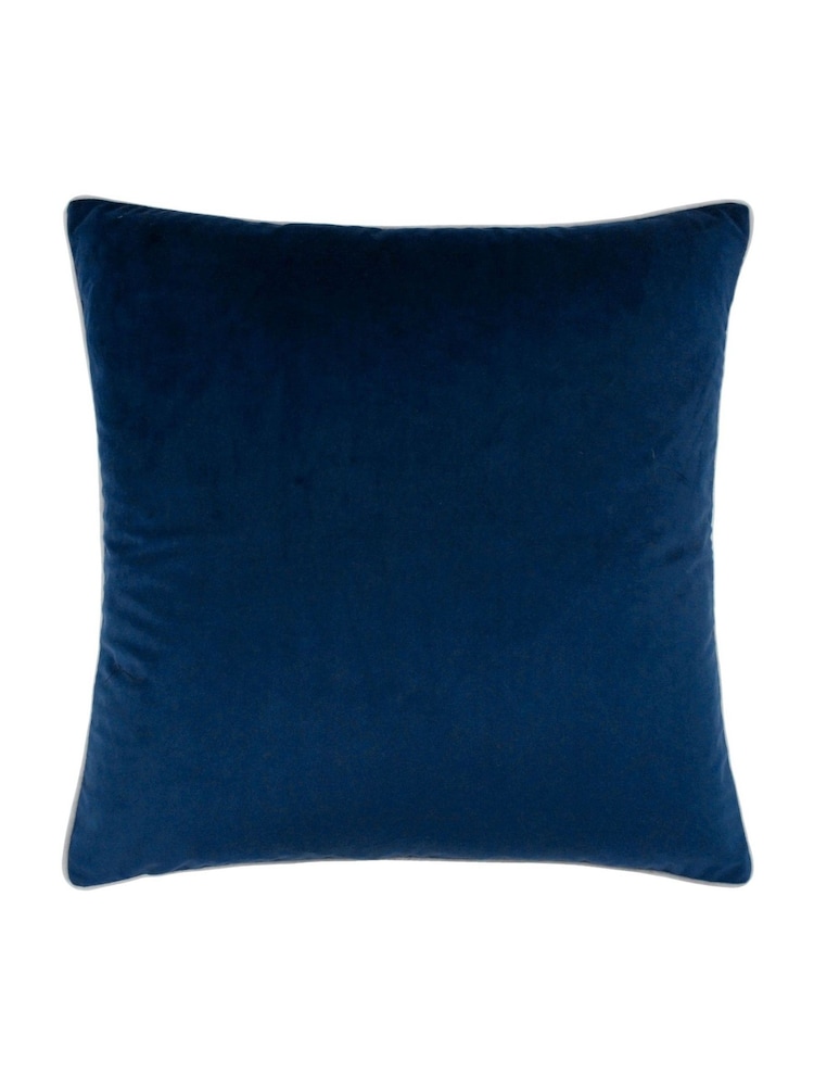 Cojín de terciopelo de 55 x 55 cm Meridian de Riva Paoletti - Imagen 2 de 4