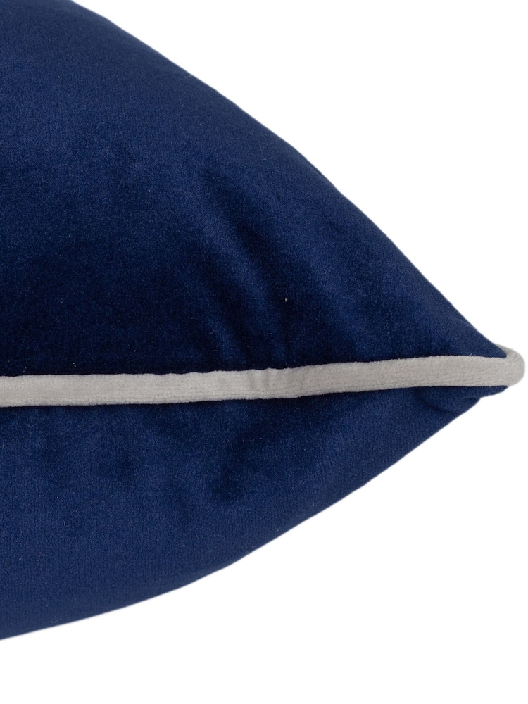 Riva Paoletti 55 x 55cm Autumn Meridian Velvet Cushion - Imagen 4 de 4 Riva Paoletti 55 x 55cm Autumn Meridian Velvet Cushion - Imagen 4 de 4