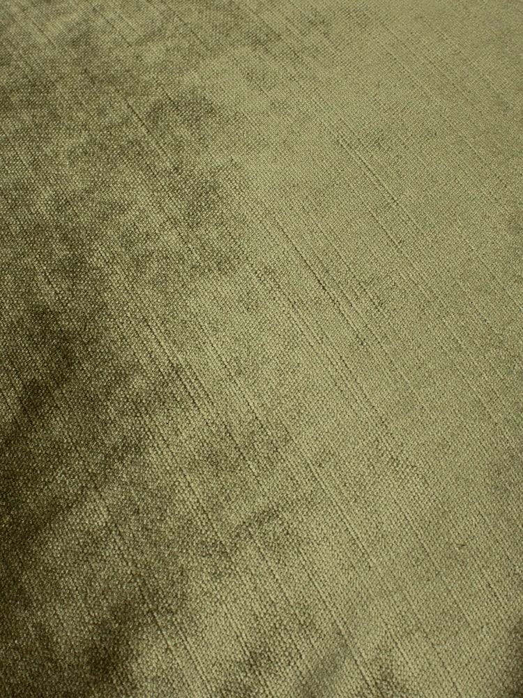 Riva Paoletti Olive Green 55 x 55cm Luxe Velvet Cushion - Image 3 of 3
