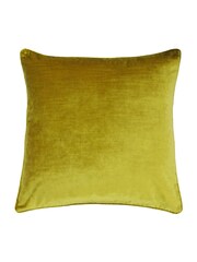 Riva Paoletti Ochre Yellow 55 x 55cm Luxe Velvet Cushion - Image 1 of 1