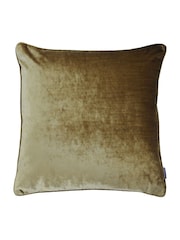 Riva Paoletti Gold 55 x 55cm Luxe Velvet Cushion - Image 1 of 1
