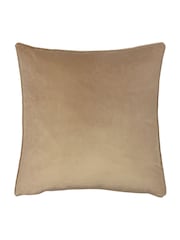 Evans Lichfield Mocha Brown 56 x 56cm Inca Jacquard Cushion - Image 2 of 3