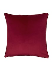 Evans Lichfield Burgundy Red 56 x 56cm Inca Jacquard Cushion - Image 2 of 3