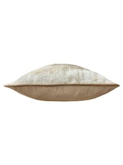 Evans Lichfield Mocha Brown 43 x 43cm Inca Jacquard Cushion - Image 3 of 3