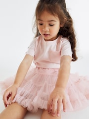 Pale Pink Ruffle Tutu Skirt (3mths-7yrs) - Image 2 of 7