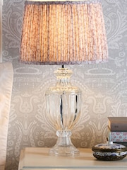 Laura Ashley Mulberry Mille Fleur Pleated Easyfit Lamp Shade - Image 1 of 5