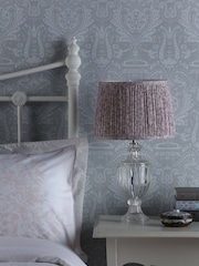 Laura Ashley Mulberry Mille Fleur Pleated Easyfit Lamp Shade - Image 3 of 5