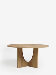 Natural Craft Wood Effect Side Table - Image 3 of 7