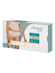 Кремовый - Набор из 2 трусов миди Sloggi Go - Изображение 7 из 7