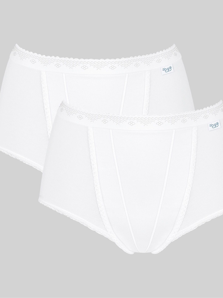 Sloggi Tummy Control 2 Pack Knickers - Image 10 of 10