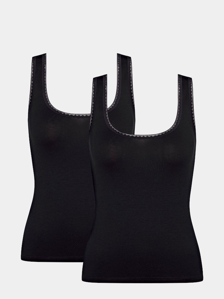 Sloggi Go Vest Tops 2 Pack - Image 1 of 6