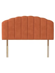 Silentnight Bronze Merlin Luxury Velvet Headboard - Image 1 of 3