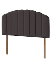 Silentnight Grey Merlin Luxury Velvet Headboard - Image 2 of 3