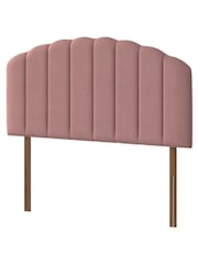 Silentnight Pink Merlin Luxury Velvet Headboard - Image 2 of 3