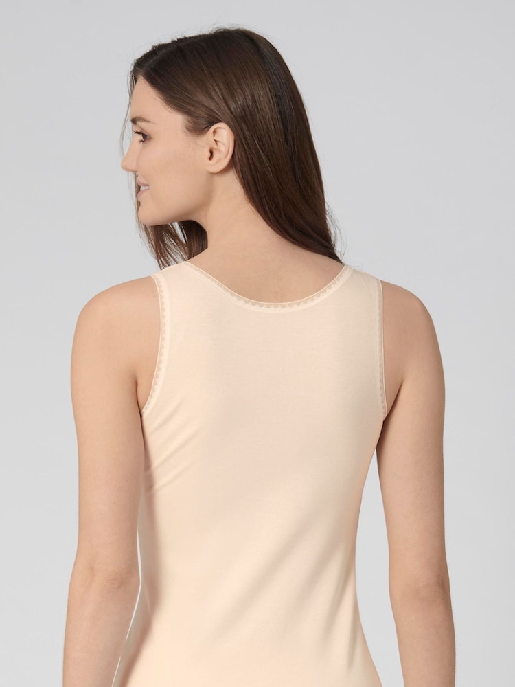 Sloggi Go Vest Tops 2 Pack - Image 2 of 4