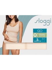 Sloggi Go Spaghetti Strap Vest Tops 2 Pack - Image 5 of 5