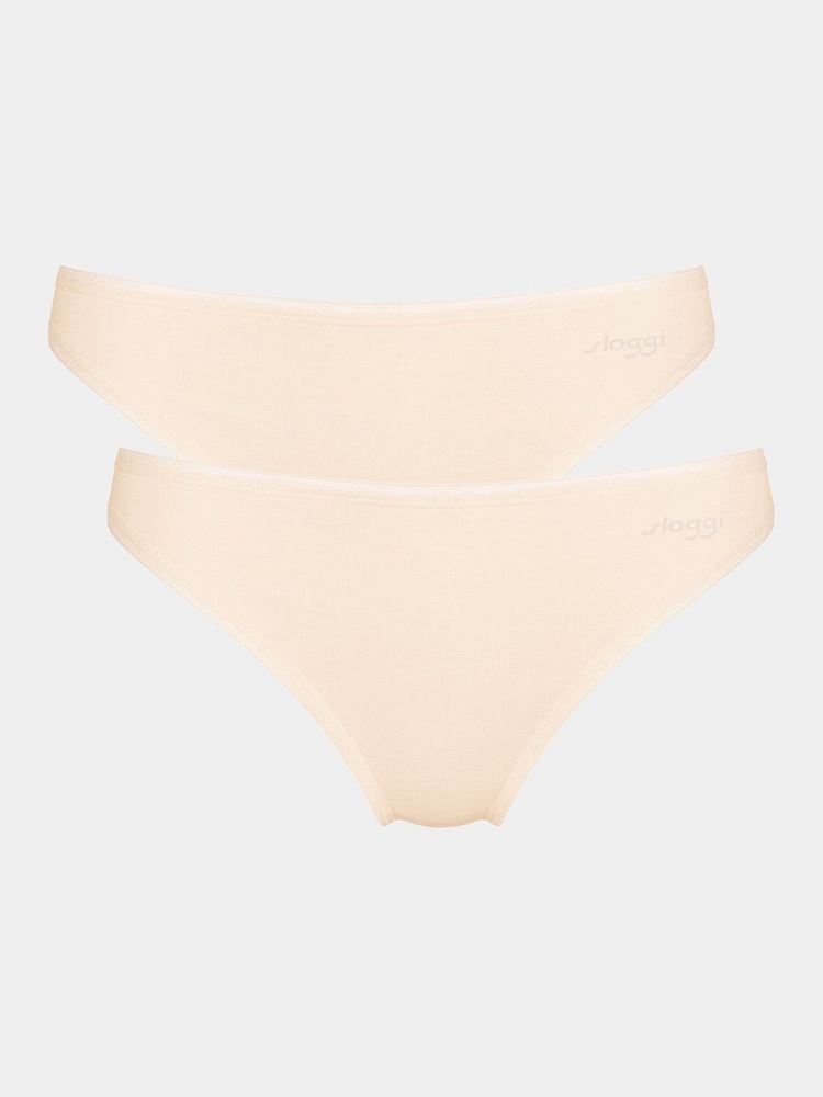 Sloggi Go Organic Tai Knickers Two Pack - Image 4 of 7