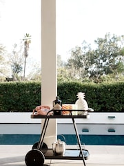 Novogratz Black Outdoor Garden Barbie Bar Cart - Image 1 of 5