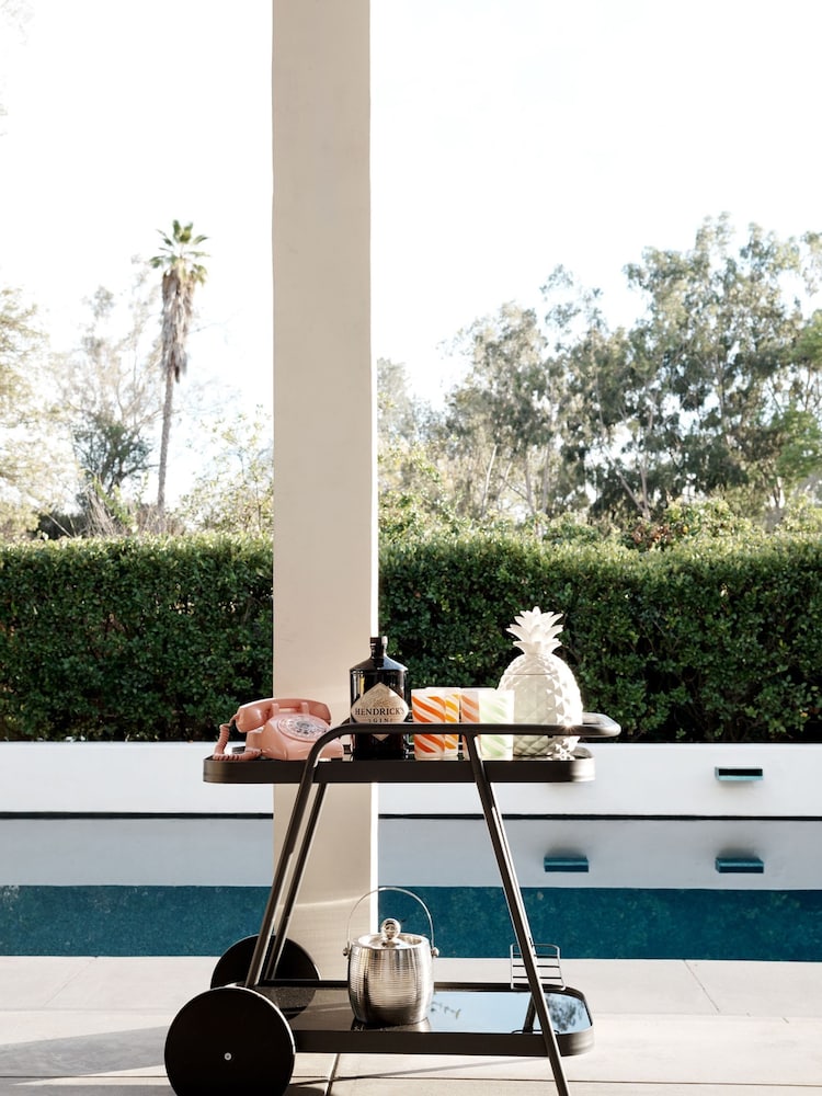Novogratz Black Outdoor Garden Barbie Bar Cart - Image 1 of 5 Novogratz Black Outdoor Garden Barbie Bar Cart - Image 1 of 5