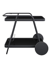 Novogratz Black Outdoor Garden Barbie Bar Cart - Image 1 of 4