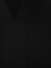 Reiss Black Mira V-Neck Shell Top - Image 7 of 7