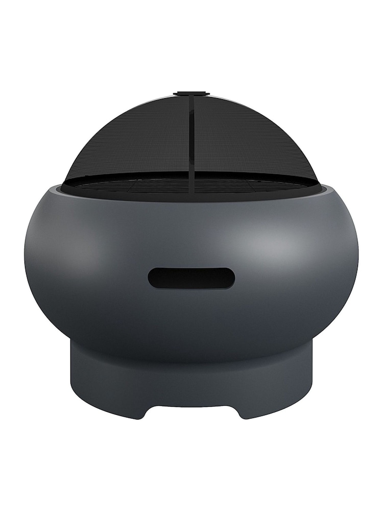 Novogratz Grey Garden Outdoor Asher Fire Pit - Image 2 of 5