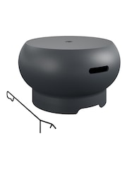 Novogratz Grey Garden Outdoor Asher Fire Pit - Image 3 of 5
