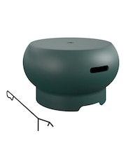 Novogratz Green Garden Outdoor Asher Fire Pit - Image 3 of 5