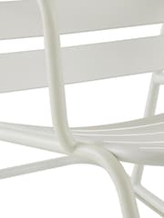 Novogratz White Roberta Outdoor Garden Rocking Chair - Image 5 of 5