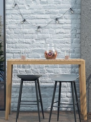 Novogratz Grey Riley Indoor and Outdoor Garden Bar Stools - Image 1 of 4