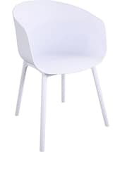 Novogratz White York 2 Pack Outdoor XL Garden Dining Chairs - Image 2 of 3