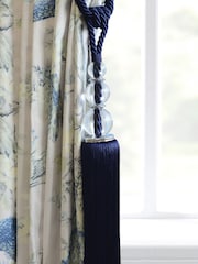 Laura Ashley Midnight Selby Resin Tassel Curtain Tieback - Image 1 of 3