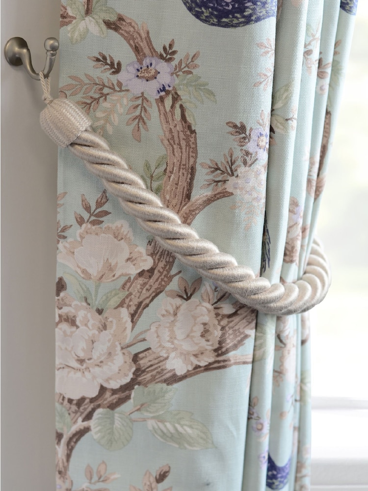 Laura Ashley Linen Rope Curtain Tieback - Image 1 of 3