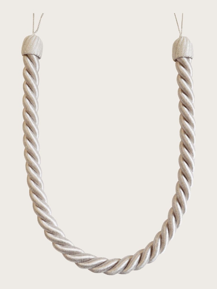 Laura Ashley Linen Rope Curtain Tieback - Image 2 of 3