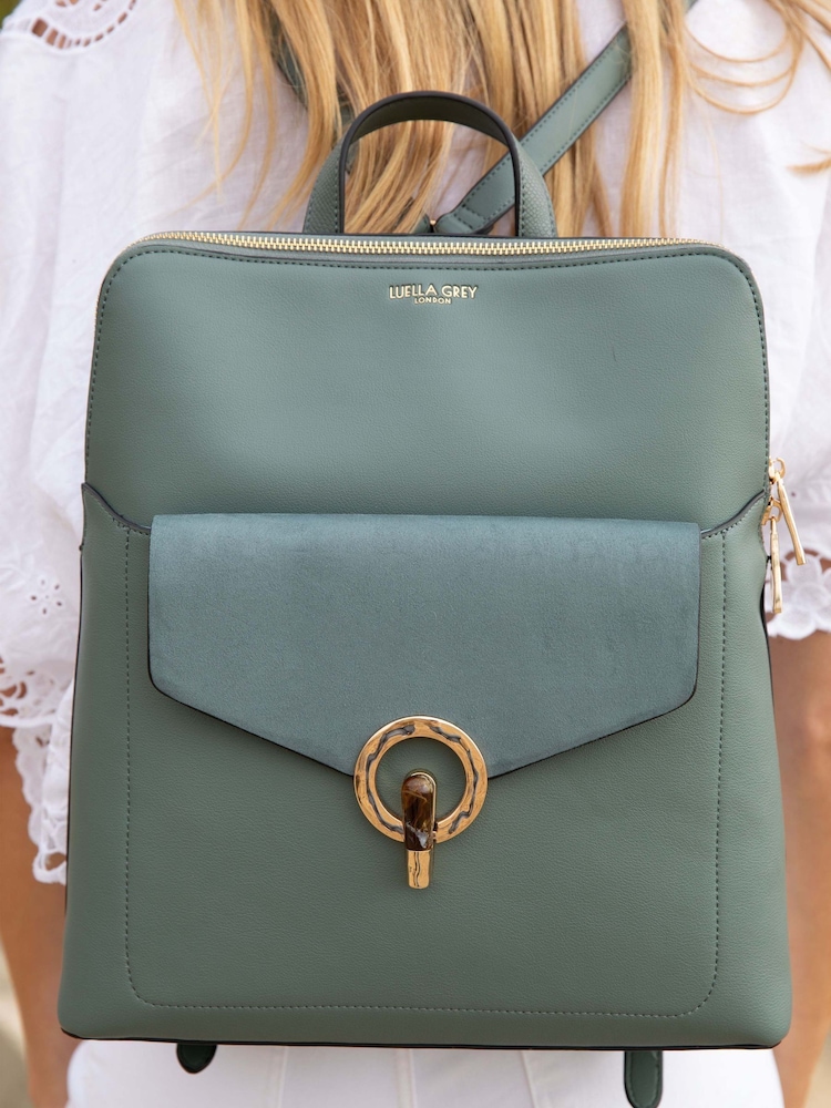 zelena - Luella Grey Peggy Laptop nahrbtnik torba - Slika 2 iz 6 zelena - Luella Grey Peggy Laptop nahrbtnik torba - Slika 2 iz 6