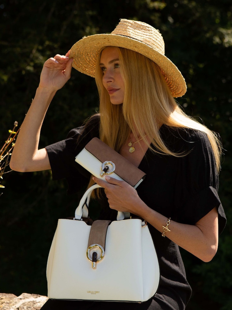 Luella Grey Orlanda White Tote Bag - Image 1 of 8