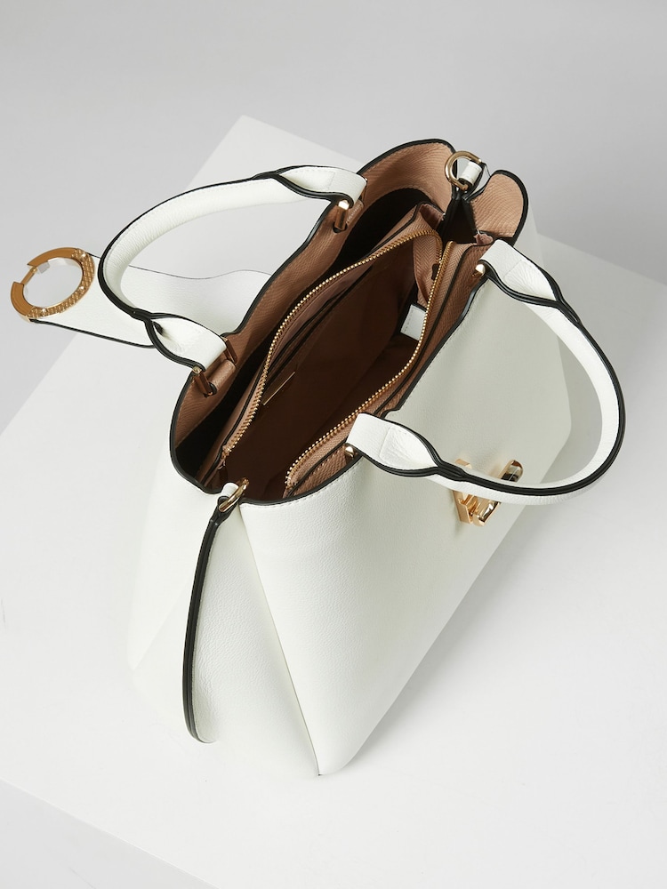 Luella Grey Orlanda White Tote Bag - Image 8 of 8